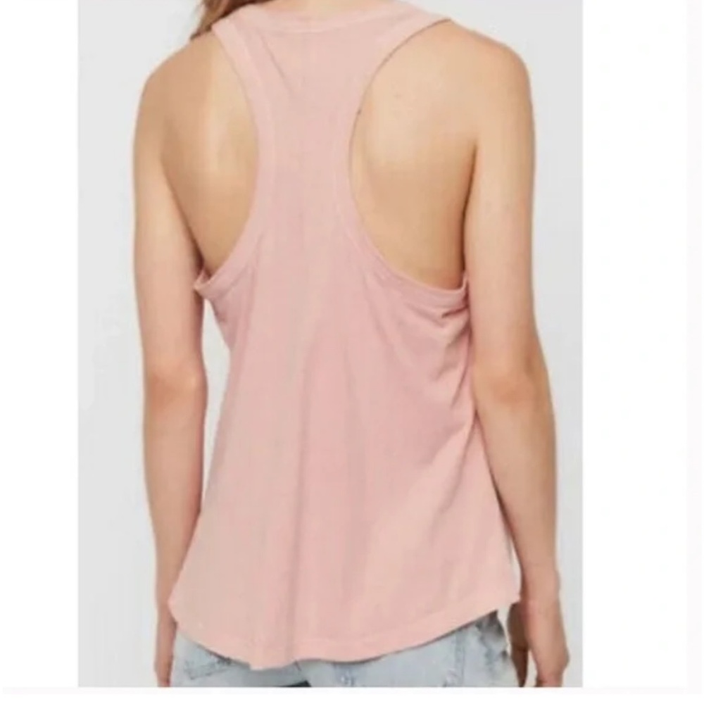 All Saints Coral-Pink Orvi Racerback Tank Top  Size: S NWOT